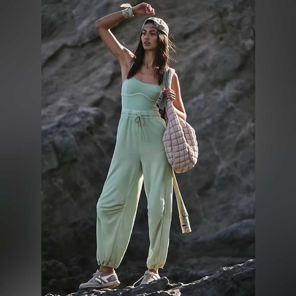 NWT FP Movement Inbound Onesie~Pistachio - Picture 1 of 3